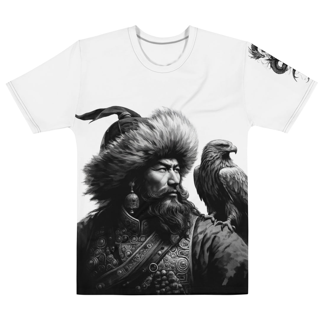 Eagle Warrior Sports Jersey – Chinese Strategy Calligraphy, Recycled Unisex Athletic Shirt